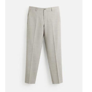 Zara Men Structured Suit Pants Size 34 US